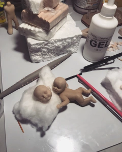 Imagem do Kombo moldes baby ‘s 6 e 10cm escalas de tamanho 1/10 e 1/6