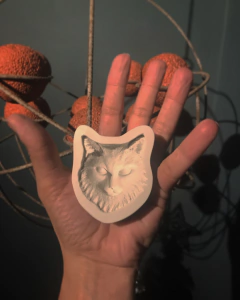 Ref.87601-Moldes cabeça de gato, a peça fica com 5cm fora do molde - comprar online