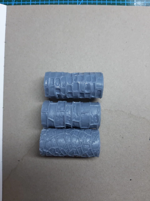 Ref.5667- Kit 3 texturas de rolinho modelo A11