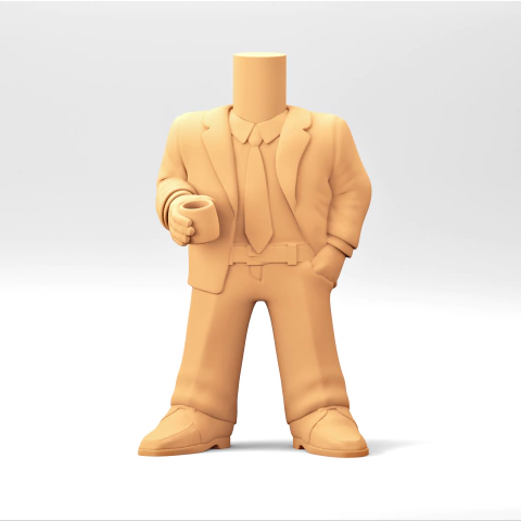 Ref.43786544- POP CORPO COMPLETO FEMININO PRONTINHO PARA PINTURA