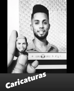 Ref.897- Caricaturas humaninhos (Com aproximadamente 17cm de altura ) - comprar online