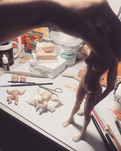 Kombo moldes baby ‘s 6 e 10cm escalas de tamanho 1/10 e 1/6 - loja online