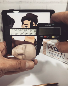 Ref.1313- Kombo rostos cartoon casal - comprar online