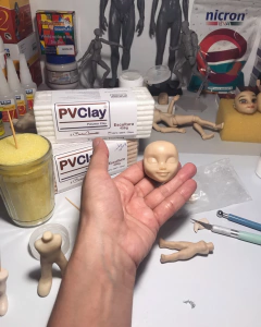 Moldes coleção humaninhos cartoon Rostos Expressões (Feminino/modelo F-01) 4,5cm de altura - loja online