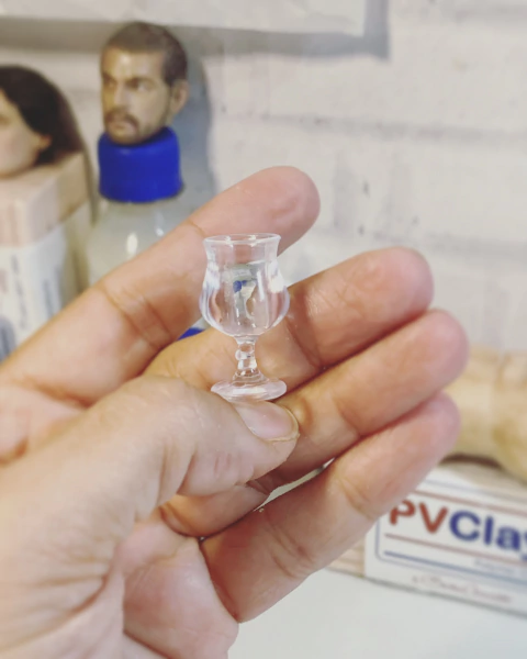 Ref.30455- Taça de vinho e coquetel vazia 1 peça