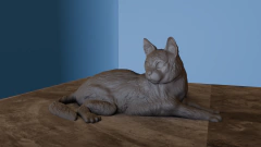 Ref.S6578- Molde gato 4,5cm - comprar online