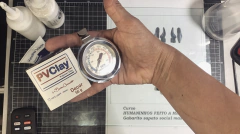 Curso noivinhos realistas, humaninhos feito a mão - loja online