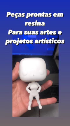 Ref.G020- Corpo pop feminino completo 10cm na internet