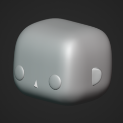 Ref.886467545676- Cabeça pop base prontinha para pintar e customizar na internet