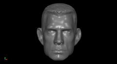 Ref.K018- Cabeça pronta em resina para pinturas e projetos artísticos 4cm - buy online