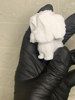 Ter.V02P- Pop pet SHIH TZU 4,5cm prontinho pra pintar on internet