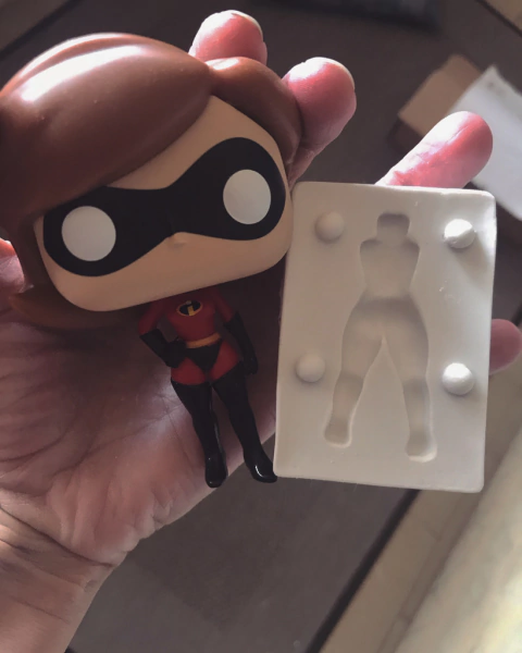 Molde kit somente corpo completo Feminino( não vai molde cabeça junto )