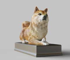 Ref.G560- Dog pronto para pintura (segue na cor cinza prime ) - comprar online