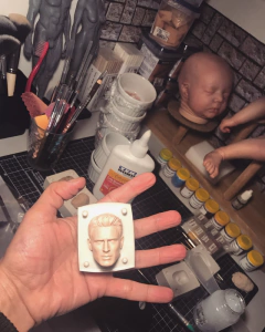 Ref.9855 Kombo 9 moldes bipartidos rostos (frente e trás ) com super desconto molde orelhas de brinde na internet