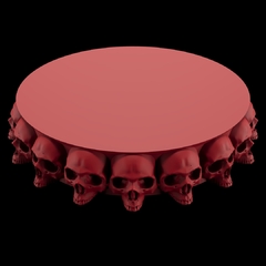 Ref.65467788999- Molde base para colocar escultura 8cm de diâmetro