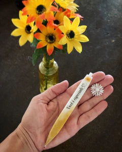 Ref.4567 -Canetas que são jóias feitas de resina personalizada com a frase ou nome que você escolher - comprar online