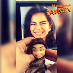 Ref.0002-Humaninhos cartoon (Sua Caricatura personalizada única e exclusiva)