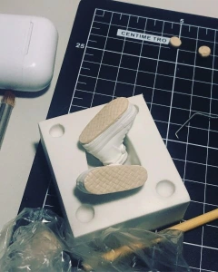 Molde tênis cano longo com solado Ref.032 - comprar online