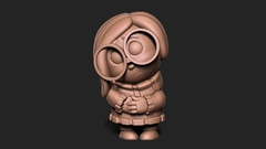 Ref.B03- Tristeza prontinha pra pintar 10cm (resina) seguirá na cor cinza prime prontinha pra pintar