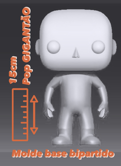 Ref.45321678- kit Molde base completos POP GIGANTÃO 15cm