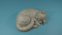 Ref.S13433- Molde gato 4,5cm
