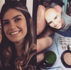 Ref.897- Caricaturas humaninhos (Com aproximadamente 17cm de altura ) na internet