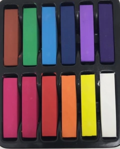 GIZ PASTEL 12 CORES 4CM p