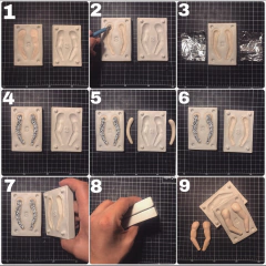 Ref.333- BLACKFRIDAY///Moldes masculino -kit corpo completo MOLDE CABEÇA SEGUE JUNTO DE PRESENTE EXTRA SURPRESA(fica com 17,5cm - Nanda Regina