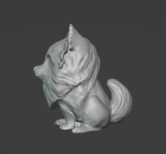 Ref.S06P- Pop pet Spitz alemão 4,5cm prontinho pra pintar - buy online