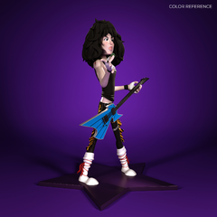 Ref.57754234567544- PAUL STANLEY - KISS STL - Nanda Regina