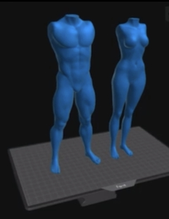 Ref.x3246- Novo MOLDE corpo masculino completo o corpo fora do molde com 17,5cm de altura sem a cabeça - comprar online