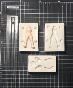 Molde kit somente corpo completo Feminino( não vai molde cabeça junto ) - comprar online