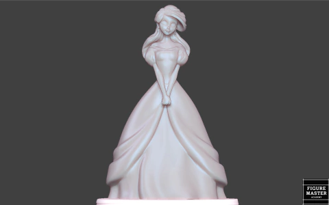 Ref.D543- Princesas Disney Ariel (15cm)