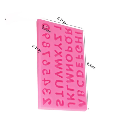 Ref.1643- Molde alfabeto Mini