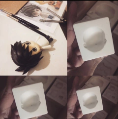 Molde cabeça chibi universal X