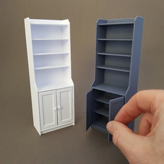 Red.G020- Miniatura de estante realista 1 peça escala de tamanho 1/10