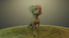 Ref.V34- Doguinho pronto pra pintura 4 cm - comprar online