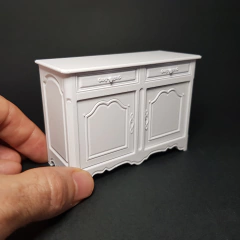 Ref.G012- Miniatura realista cômoda ( escala de tamanho 1/10) na internet