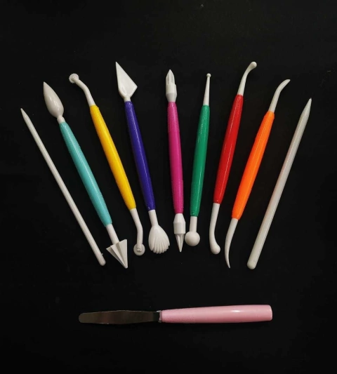 Kit estecas com 10 peças