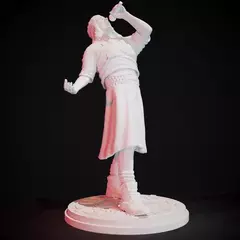 Ref.B0035- PAUL STANLEY - KISS boneco estilo cartoon rocker 17cm de altura (peca em resina ) - (cópia) - Nanda Regina