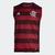 Camisa Flamengo I 22/23 - Regata - Masculina - Vermelho e Preto