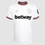 Camisa West Ham II 23/24 - Torcedor Masculino - Branca
