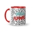 Caneca Cerâmica Meu Amor Fica Combinado assim: Eu e Você Juntos até o Fim 325ml