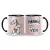 Caneca Cerâmica Aniversário Flork Parabéns Kenga Veia 325ml - Square Presentes