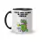 Caneca Cerâmica Divertida Dinossauro - Existe uma Chance de isso ser Cerveja 325ml - Square Presentes