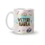 Caneca Cerâmica Profissões Medicina Veterinária Color 325ml
