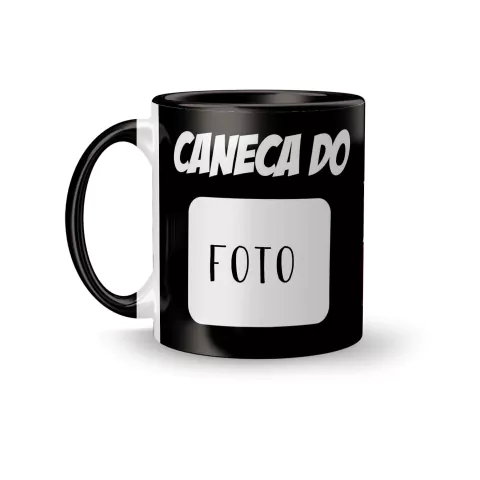 Caneca Cerâmica Pai Caneca do Poderoso Paizão Personalizada com Foto