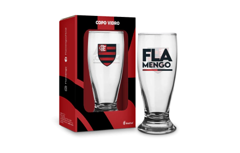 Copo Munich Futebol Time Flamengo - Brasfoot Produto Oficial
