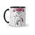 Caneca Cerâmica Flork Profissões Esteticista 325ml - Square Presentes