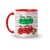 Caneca Natalina / Natal - Que seu HoHoHo seja Repleto de HaHaHa - Saúde, Paz, Amor, Alegria - Square Presentes